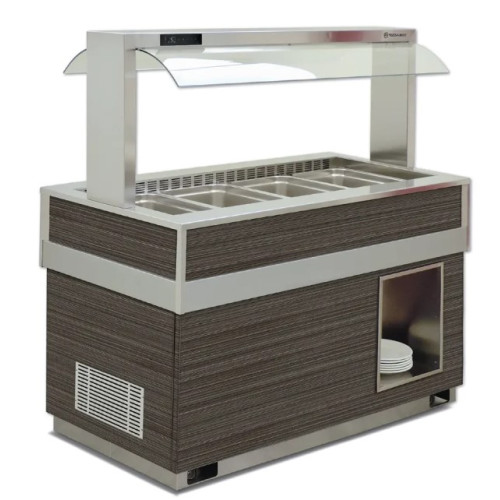 Стол швед.подогр.паровой TECFRIGO FUTURA 6 BM