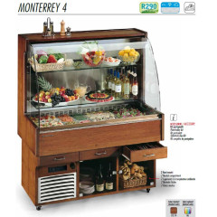 Буфет Tecfrigo MONTERREY 4 темн. орех