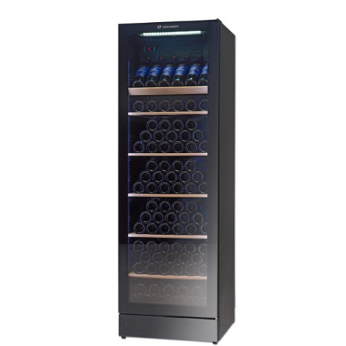 Шкаф винный вент.метал. Tecfrigo WINE 185 FG черный