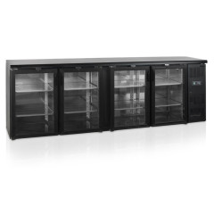 Шкаф холодильный со стеклом TEFCOLD CBC410G