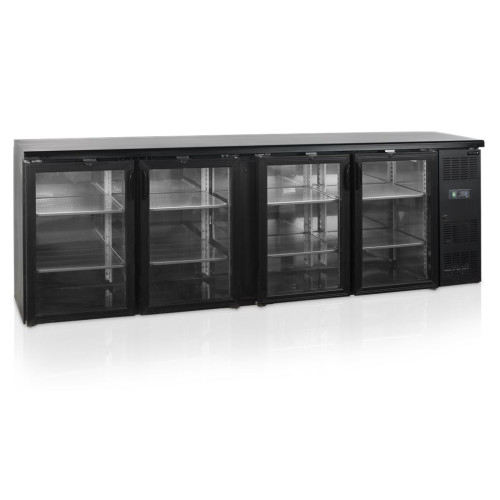 Шкаф холодильный со стеклом TEFCOLD CBC410G
