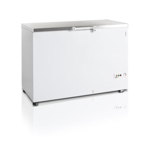 Ларь морозильный TEFCOLD FR405S SL крышка нерж.