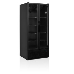 Шкаф холодильный со стеклом TEFCOLD FS890H BLACK