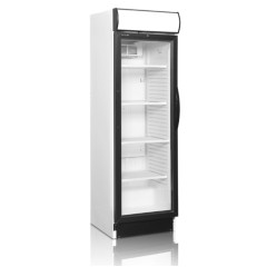 Шкаф холодильный со стеклом TEFCOLD CEV425CP 2 LED L/H