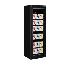 Шкаф морозильный со стеклом TEFCOLD UF400VGB