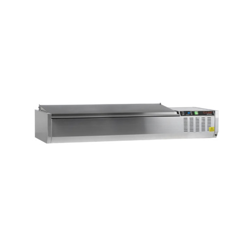 Витрина холодильная настольная TEFCOLD GVC33-150 S/S