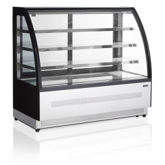 Витрина холодильная TEFCOLD LPD1500C черная