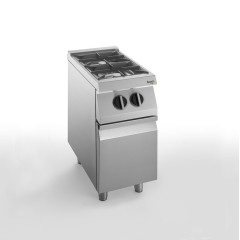 Плита газовая 2 конфорочная 700 серии APACH CHEF LINE SLRRG47CS