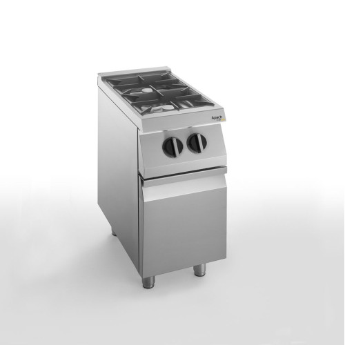 Плита газовая 2 конфорочная 700 серии APACH CHEF LINE SLRRG47CS