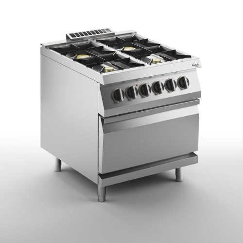 Плита газовая 4 конфорочная 700 серии APACH CHEF LINE SLRRG87FE