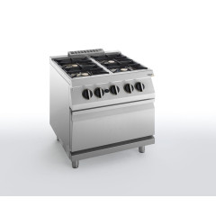 Плита газовая 4 конфорочная 700 серии APACH CHEF LINE SLRRG87FG