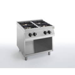 Плита газовая 4 конфорочная 700 серии APACH CHEF LINE SLRRG87OS