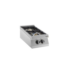 Плита газовая 2 конфорочная 900 серии APACH CHEF LINE SLRRG49