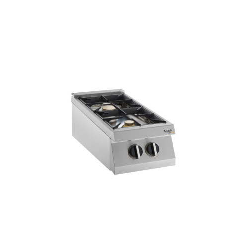 Плита газовая 2 конфорочная 900 серии APACH CHEF LINE SLRRG49