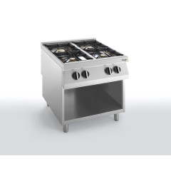 Плита газовая 4 конфорочная 900 серии APACH CHEF LINE SLRRG89OS