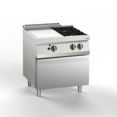 Плита со сплошной поверхностью газовая 700 серии APACH CHEF LINE SLRSTG87R2DXCS