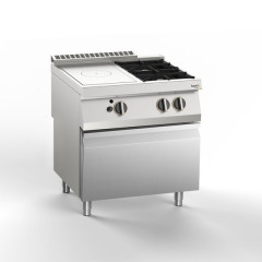 Плита со сплошной поверхностью газовая 900 серии APACH CHEF LINE SLRSTG89R2DXCS