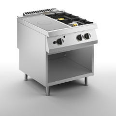 Плита со сплошной поверхностью газовая 900 серии APACH CHEF LINE SLRSTG89R2SXOS
