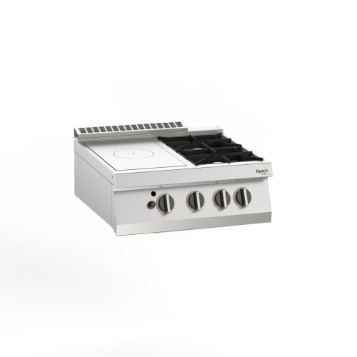Плита со сплошной поверхностью газовая 900 серии APACH CHEF LINE SLRSTG89R2DX
