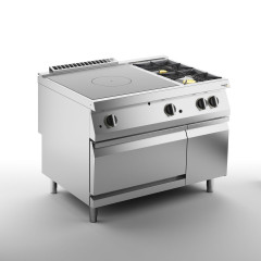Плита со сплошной поверхностью газовая 900 серии APACH CHEF LINE SLRSTG129R2FG