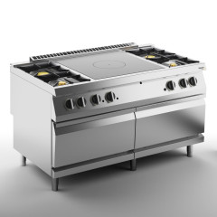 Плита со сплошной поверхностью газовая 900 серии APACH CHEF LINE SLRSTG169R4FG