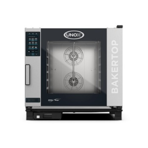 Пароконвектомат UNOX XEBC-06EU-GPLM газ левая дверь