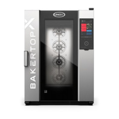 Пароконвектомат UNOX BAKERTOP-X XELA-10EU-EXLS левая дверь