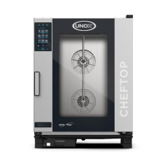 Пароконвектомат UNOX XEVC-1011-GPLM газ левая дверь