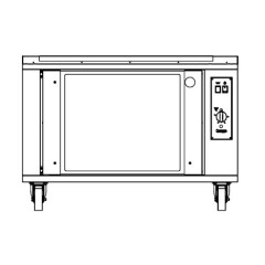 Шкаф расстоечный ZANOLLI T аnemos 6/CL 106
