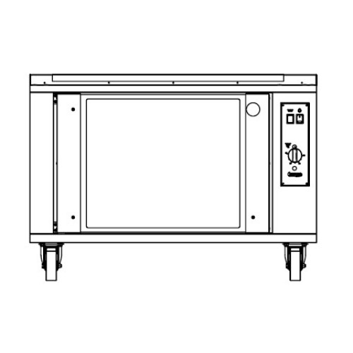 Шкаф расстоечный ZANOLLI T аnemos 6/CL 106