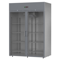 Шкаф холодильный со стекл. дверью аркто D1.0-G без канапе (R290) нерж.