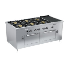 Плита газовая вулкан-heidebrenner прг-iia-8-1 2ДШ MAXI