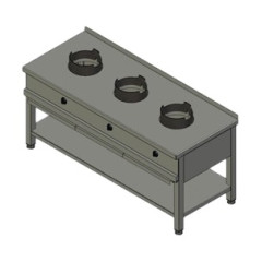 Плита газовая вулкан-heidebrenner KSW 03 WOK АРТ.8787