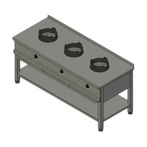 Плита газовая вулкан-heidebrenner KSW 03 WOK АРТ.8787