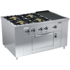 Плита газовая Вулкан-Heidebrenner ПРГ-IIА-6-1 ДШ Maxi (магистральный газ)