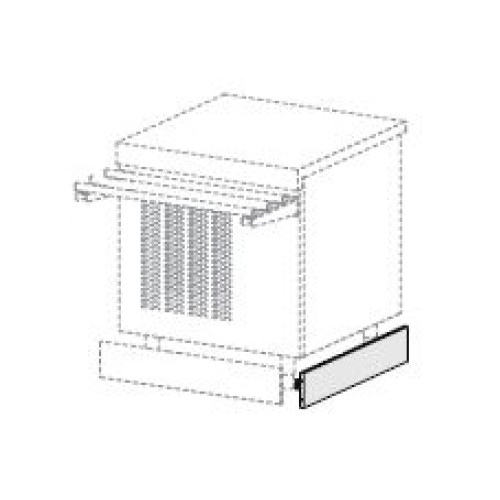 Плинтус боковой SELF 700 APACH CHEF LINE L977804100