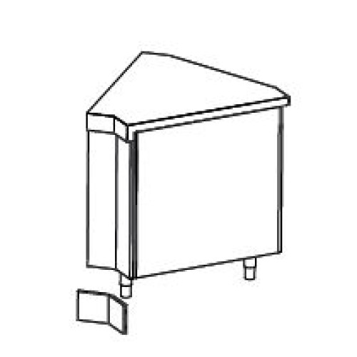 Плинтус угловой внутренний APACH CHEF LINE L987805200