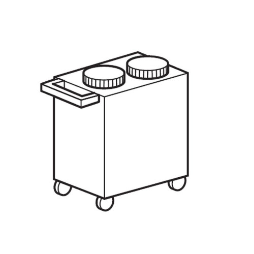 Диспенсер для подогрева тарелок APACH CHEF LINE LDH8450
