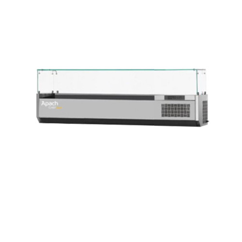 Витрина холодильная со стеклом APACH CHEF LINE LDR17038G