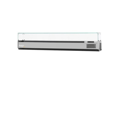 Витрина холодильная со стеклом APACH CHEF LINE LDR25038GR без агрегата