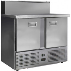 Стол для пиццы Финист СХСНПЦ-700-2 (1000х700х1060) (5GN1/6 с крышкой)