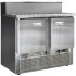 Стол для пиццы Финист СХСНПЦГ-700-2 (1000х700х1060) (5GN1/6 с крышкой) гранит серый