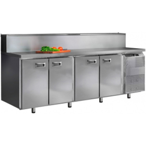 Стол для пиццы Финист СХСПЦ-700-4 (2300х700х1060) (13GN1/6 с крышкой)
