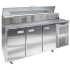 Стол для пиццы Финист СХСПЦГ-700-3 (1810х700х1060) (10GN1/6 с крышкой) гранит серый