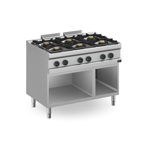 Плита 6 конфорочная 700 сер. APACH APRG-117P/PL