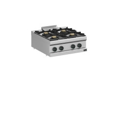 Плита 4 конфорочная 700 сер. APACH APRG-77T/PL