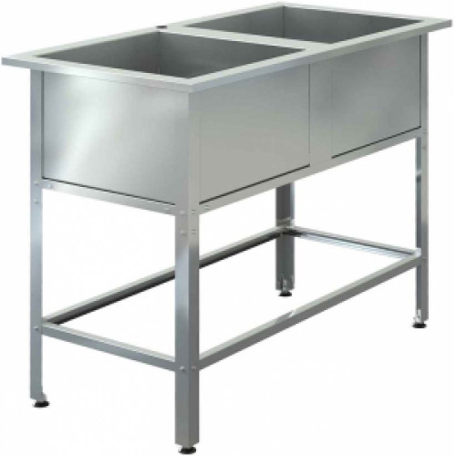 Ванна моечная Assum ВМС-П-2/530 (1250х630х850)